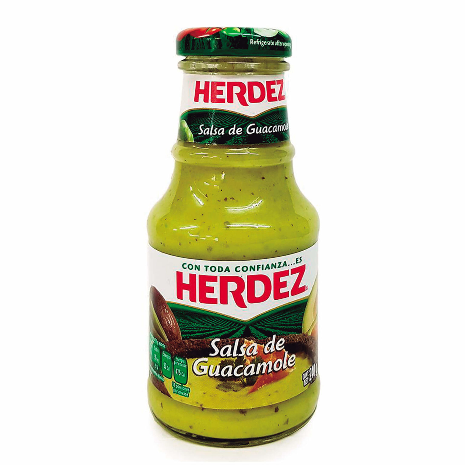 SALSA DE GUACAMOLE HERDEZ 240 GRS